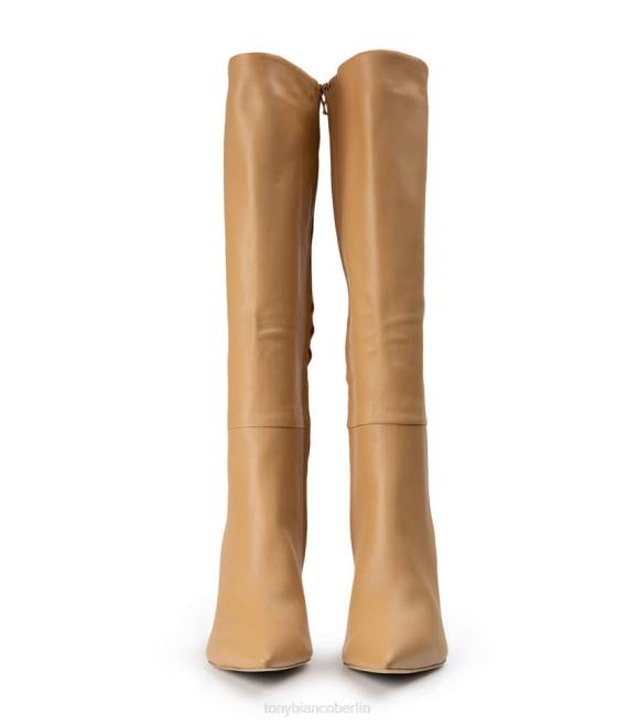 kniehohe Stiefel| de Tony Bianco Frauen Apollo-Kalbsstiefel Honignappa 4624439